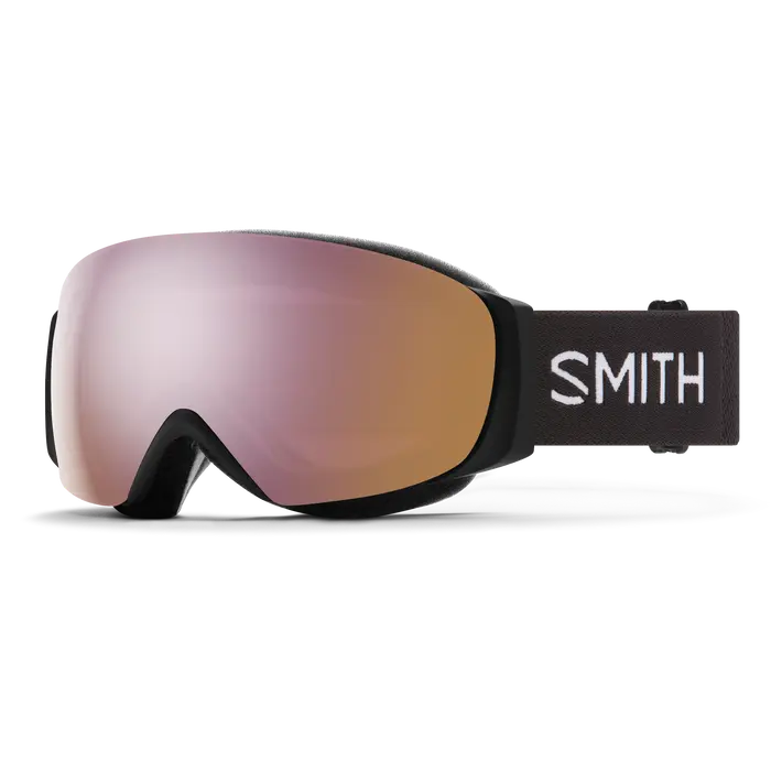 Smith I/O Mag S goggle Black/ ChromaPop Everyday Rose Gold Mirror Lens