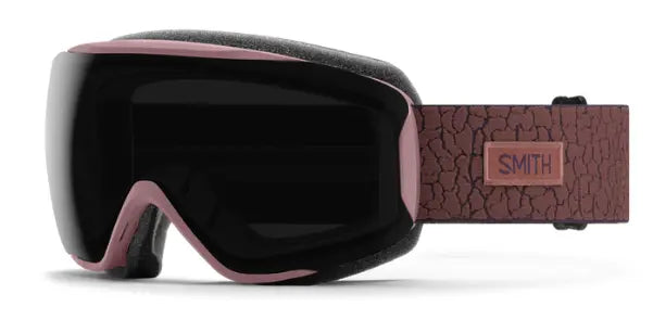 Smith Moment Ski goggles for woment in Dusk with sun black lenses