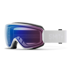 White Vapor goggle/ChromaPop Photochromic Red Mirror lenses