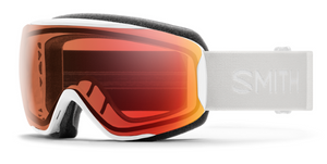 White Vapor goggle/ChromaPop Photochromic Red Mirror lenses (light changing)