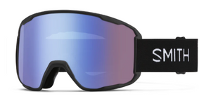 Black goggle/Chromapop Storm Blue Sensor Mirror lenses