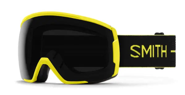 Smith proxy ski goggles in high voltage in chromapop sun black lenses