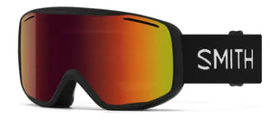 Black goggle/Red Sol-X Mirror lenses