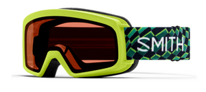 Electric Lime Left Turn goggle/RC36 lenses