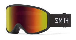 Black goggle/Red Sol-X Mirror lenses