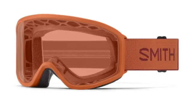 Smith Reason OTG ski goggles in Carnelian with RC36 lenses