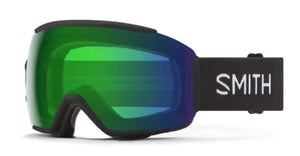 Black goggle/ ChromaPop Everyday Green Mirror lenses