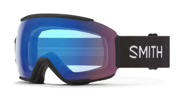 Smith Sequence over the glasses ski goggles in Black with Storm lenses