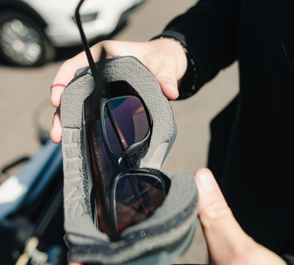 Smith Sequence over the glass ski goggles