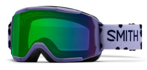 Smith Showcase over the glasses ski goggles in apricot with violet lenses