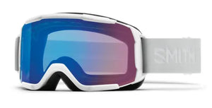 White Vapor goggle/ ChromaPop Storm Rose Flash lenses
