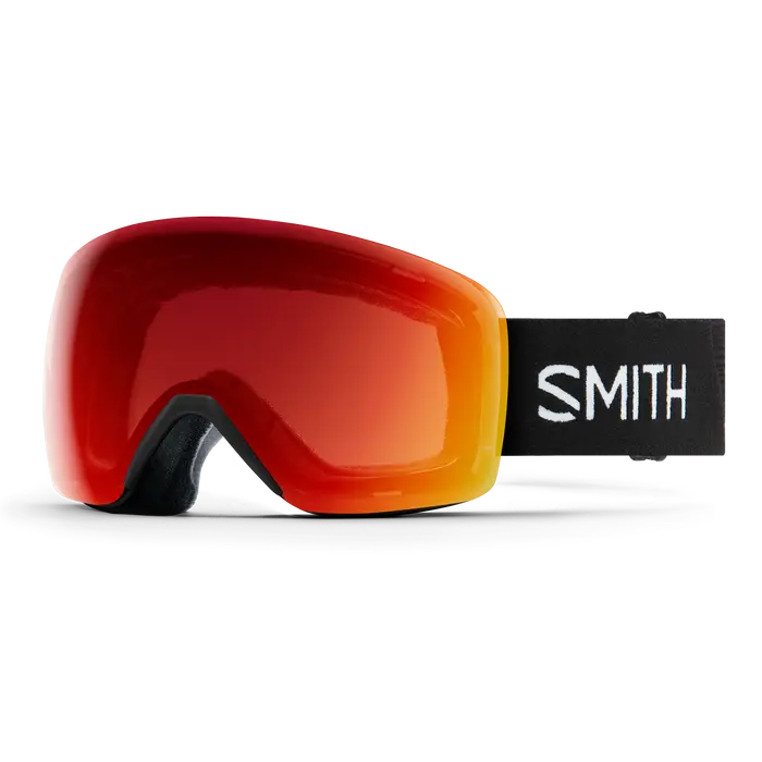 Smith Skyline goggle Black/ ChromaPop Photochromic Red Mirror Lens