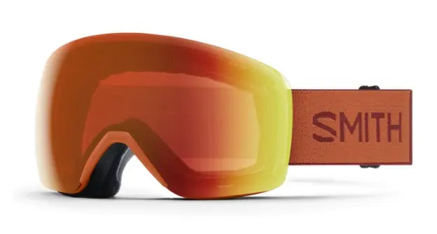 Smith Skyline snow goggles Carnelian || ChromaPop Everyday Red Mirror