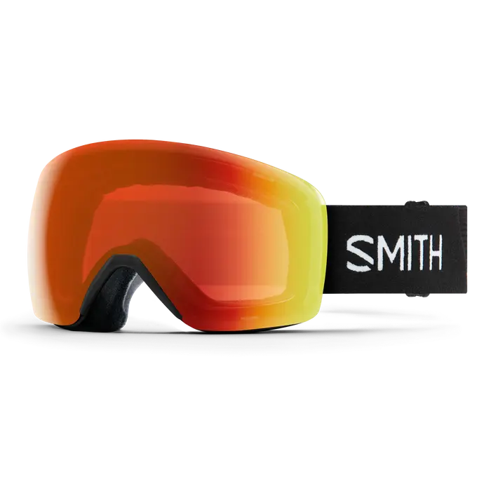 Smith Skyline goggle Black/ ChromaPop Everyday Red Mirror Lens