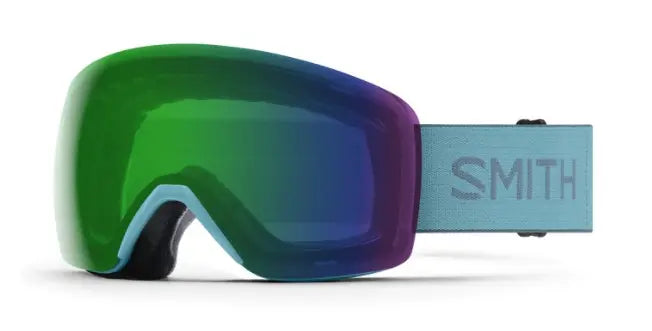 Smith Skyline snow goggles in Storm with Green lenses