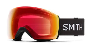 Black goggle/Chromopop Photochromic (light changing) Red Mirror lenses