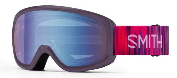 Smith Snowday kids ski goggles in cosmos with blue sensor mirror