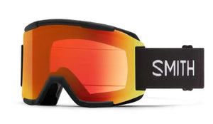 Black goggle/ ChromaPop Everyday Red Mirror and Yellow lenses