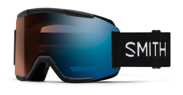 Smith Squad Black/Chromapop Pro Photochromic Blue Mirror