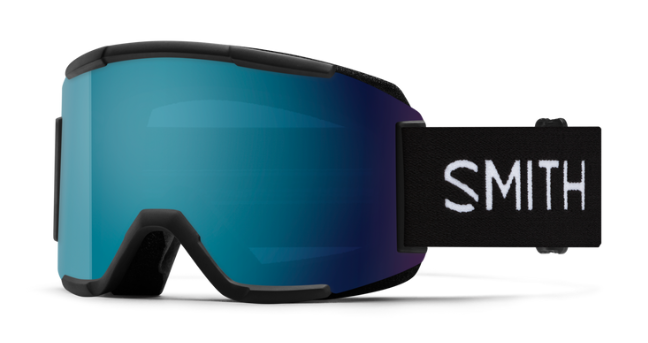 Smith Squad Black/Chromapop Sun Blue Mirror 