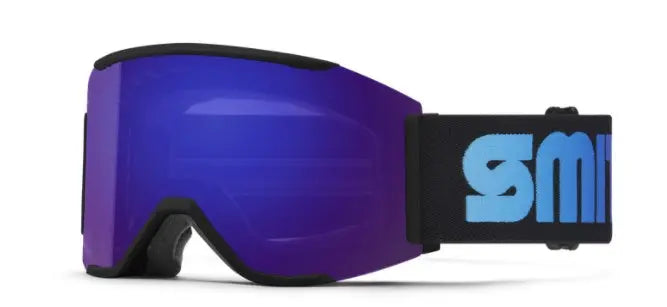 Smith Squad Mag ski goggles Black/Chromapop Green Mirror lenses