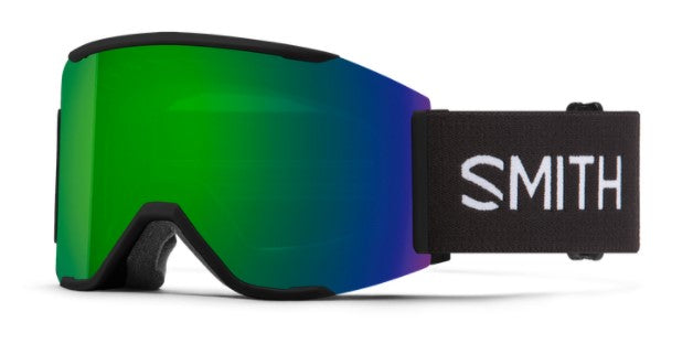 Smith Squad Mag Black/Chromapop Sun Green Mirror lenses