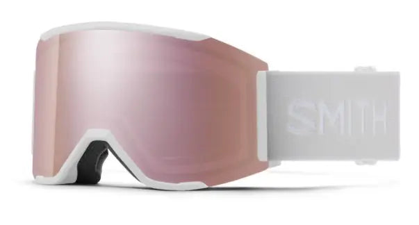 Smith Squad Mag Asian fit ski goggles in White