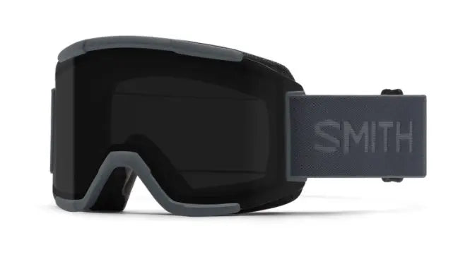 Smith squad ski goggles Slate || ChromaPop Sun Black