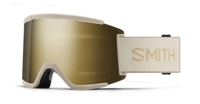 Smith Squad XL ski goggles Birch || ChromaPop Sun Black Gold Mirror