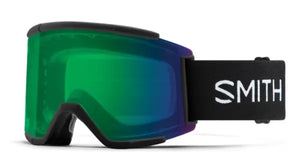 Black goggles/ ChromaPop Everyday Green Mirror lenses