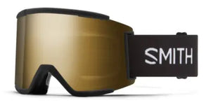 Black goggle/ ChromaPop Sun Black Gold Mirror lenses