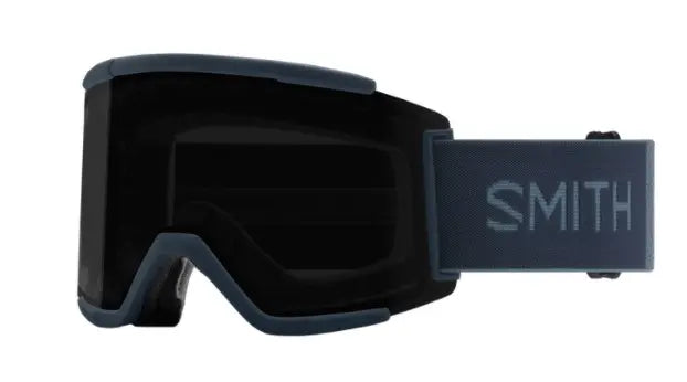 Smith Squad XL ski goggles French Navy || ChromaPop Sun Black