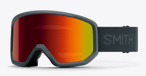 Slate goggle/Red Sol-X Mirror lenses