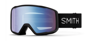 Black goggle/ Blue Sensor Mirror lenses