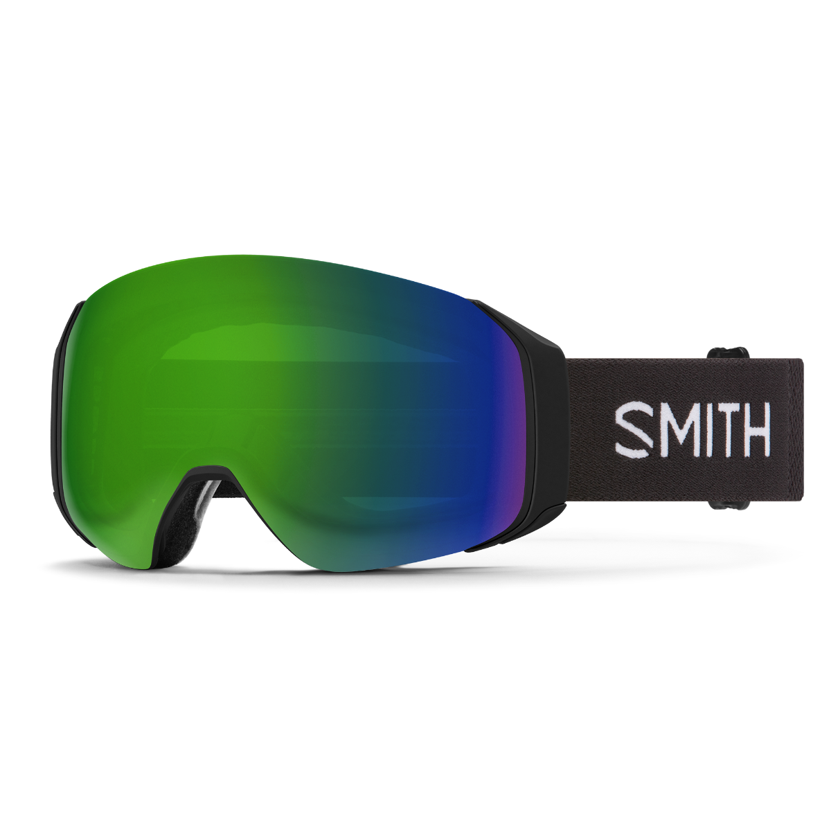 Smith 4D Mag S Black/Chromopop Sun Green Mirror