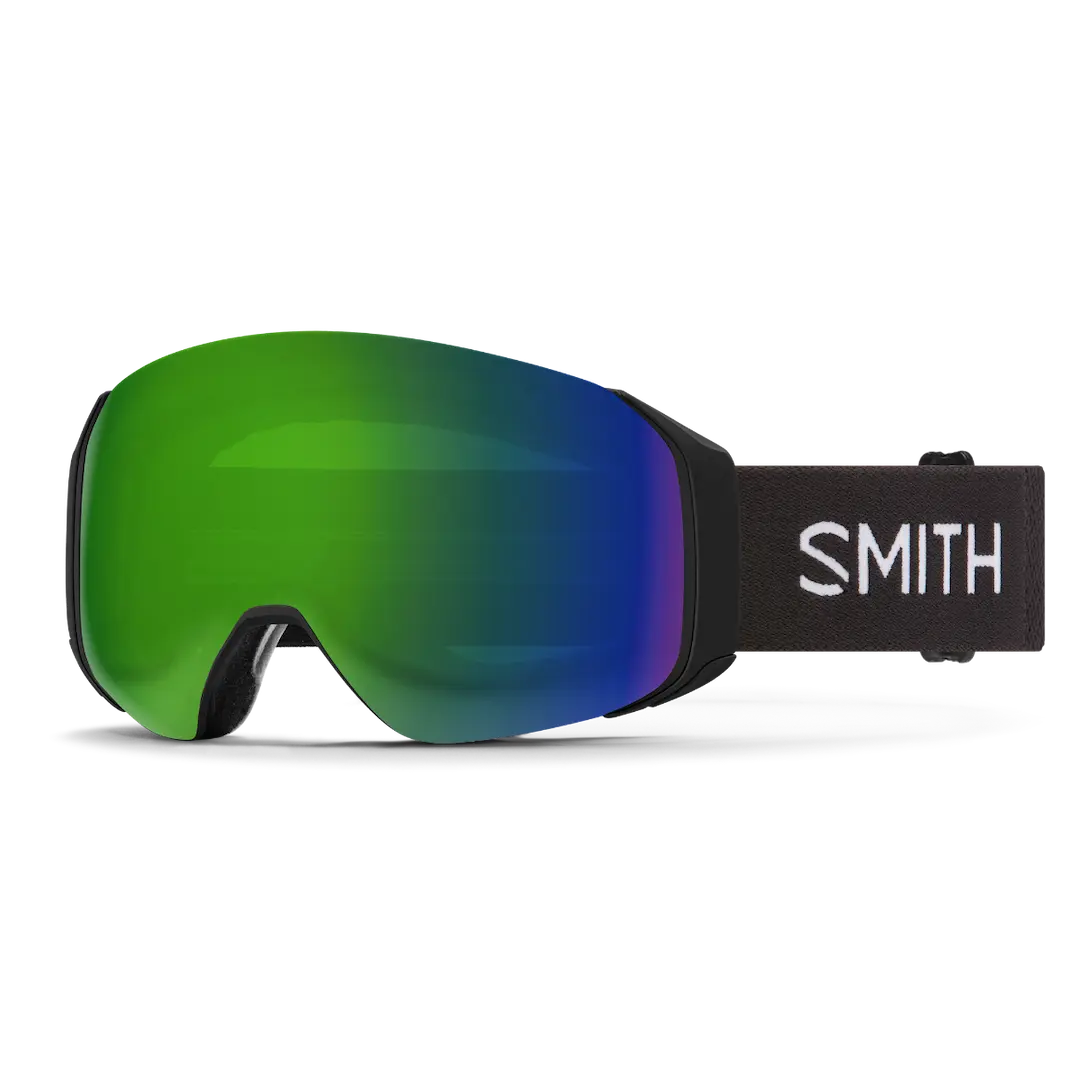 Smith 4D Mag ski goggles Black/Everyday Green Mirror