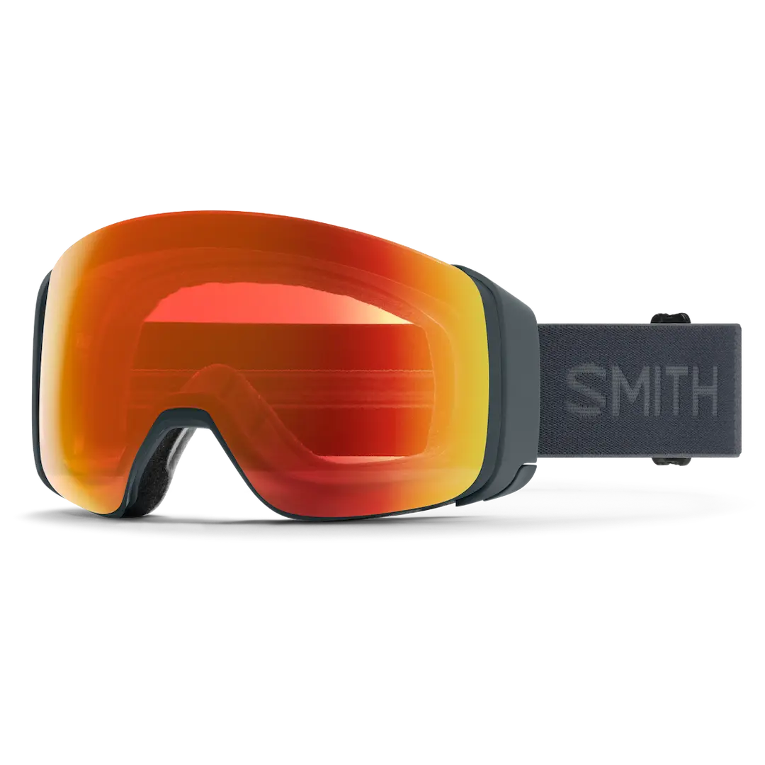 Smith 4D Mag ski goggles Slate with Everyday Red Mirror lenses