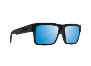 Soft Matte Black Frame/ Happy Boost Polar with Ice Blue Mirror Lens