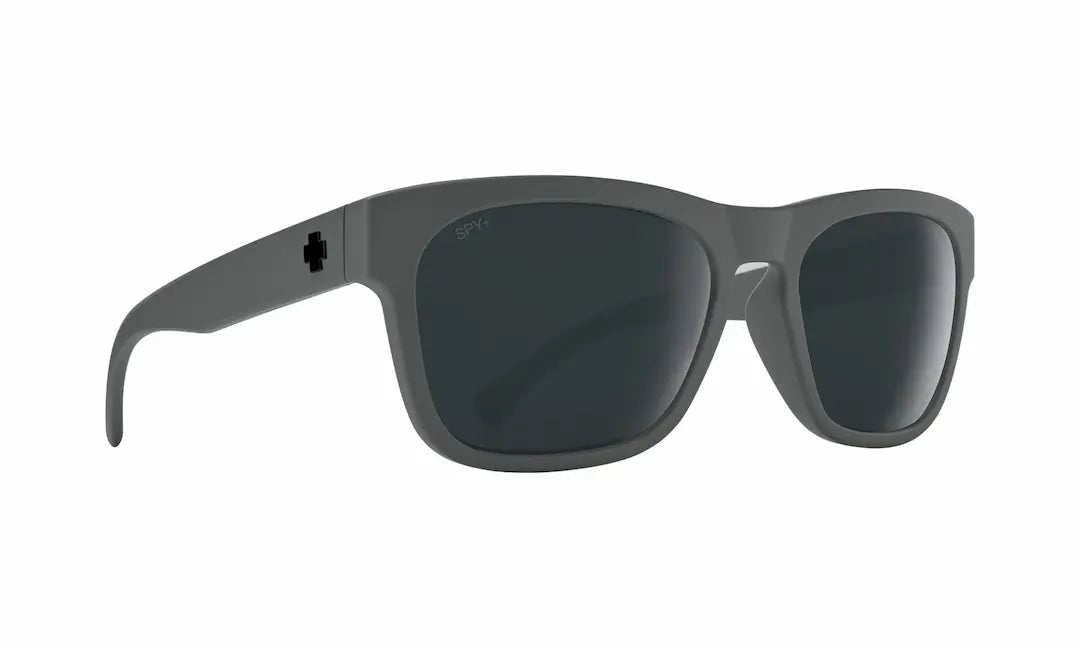 Spy Crossway sunglasses matte gray with polarized lenses