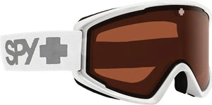 White goggles/Persimmon lenses