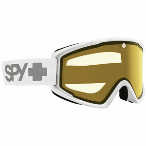 Matte White goggle/Yellow Photochromic (light changing) lenses