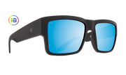 Soft Matte Black Frame/ Happy Boost Polar with Ice Blue Mirror Lens