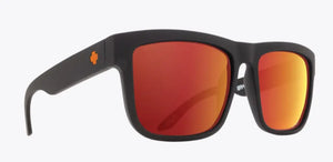 SPY + Dale Jr Matte Black frame/Happy Gray Green With Orange Spectra Mirror lenses