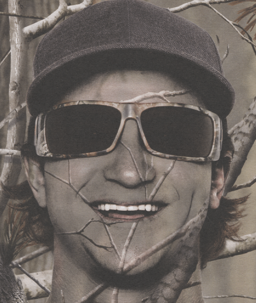 Man wearing Spy General sunglasses