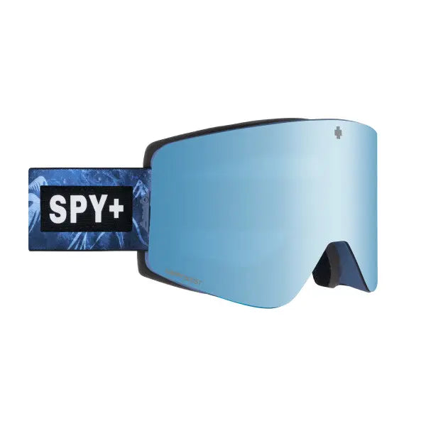 Spy Marauder ski goggles in SPY X Chris with ice blue mirror