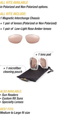 Switch Magnetic Rose Amber lenses