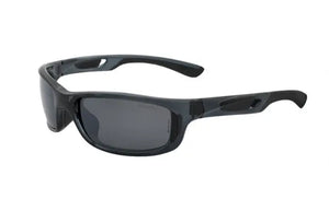 Crystal Black frame/Polarized True Color Gray Reflection Silver & Rose Amber lenses