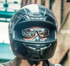 Person wearing Switch Pathfinder