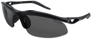 Switch Headwall Sweptback Black Sunglasses