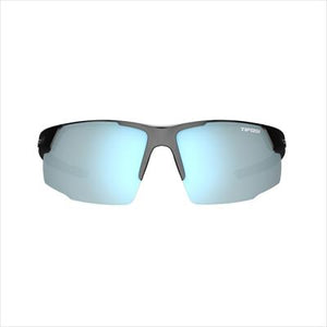 Gloss Black frame/Bright Blue Mirror lenses